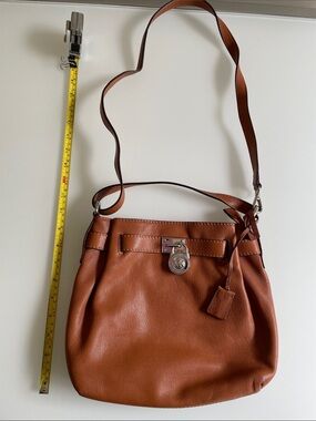 Michael Kors Saddle Brown Leather Shoulder Bag
